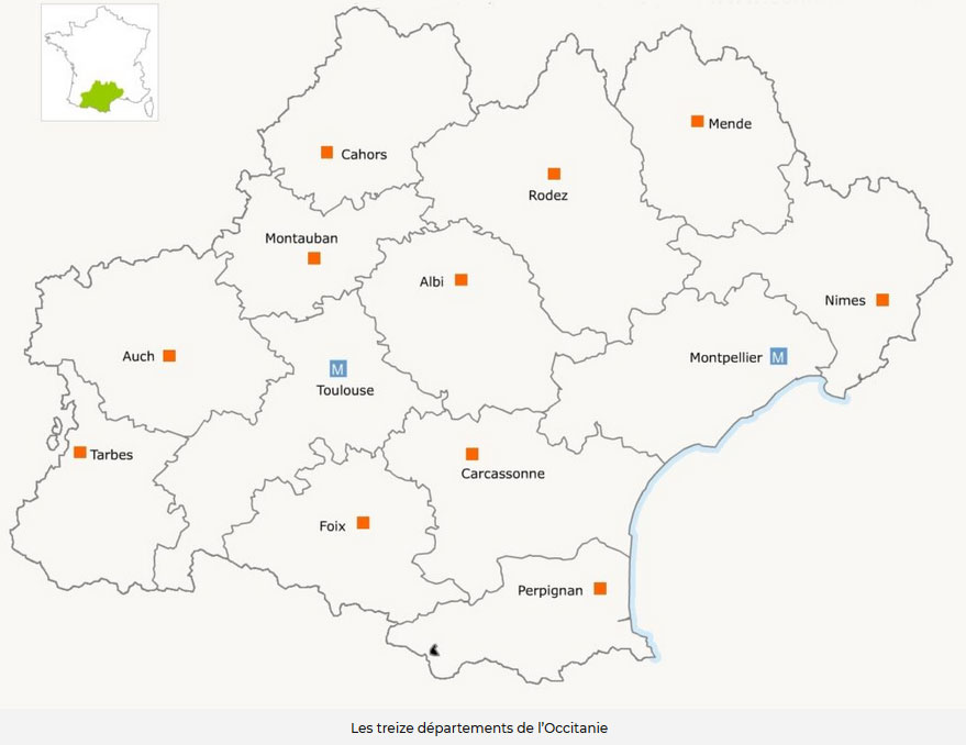 carte occitanie